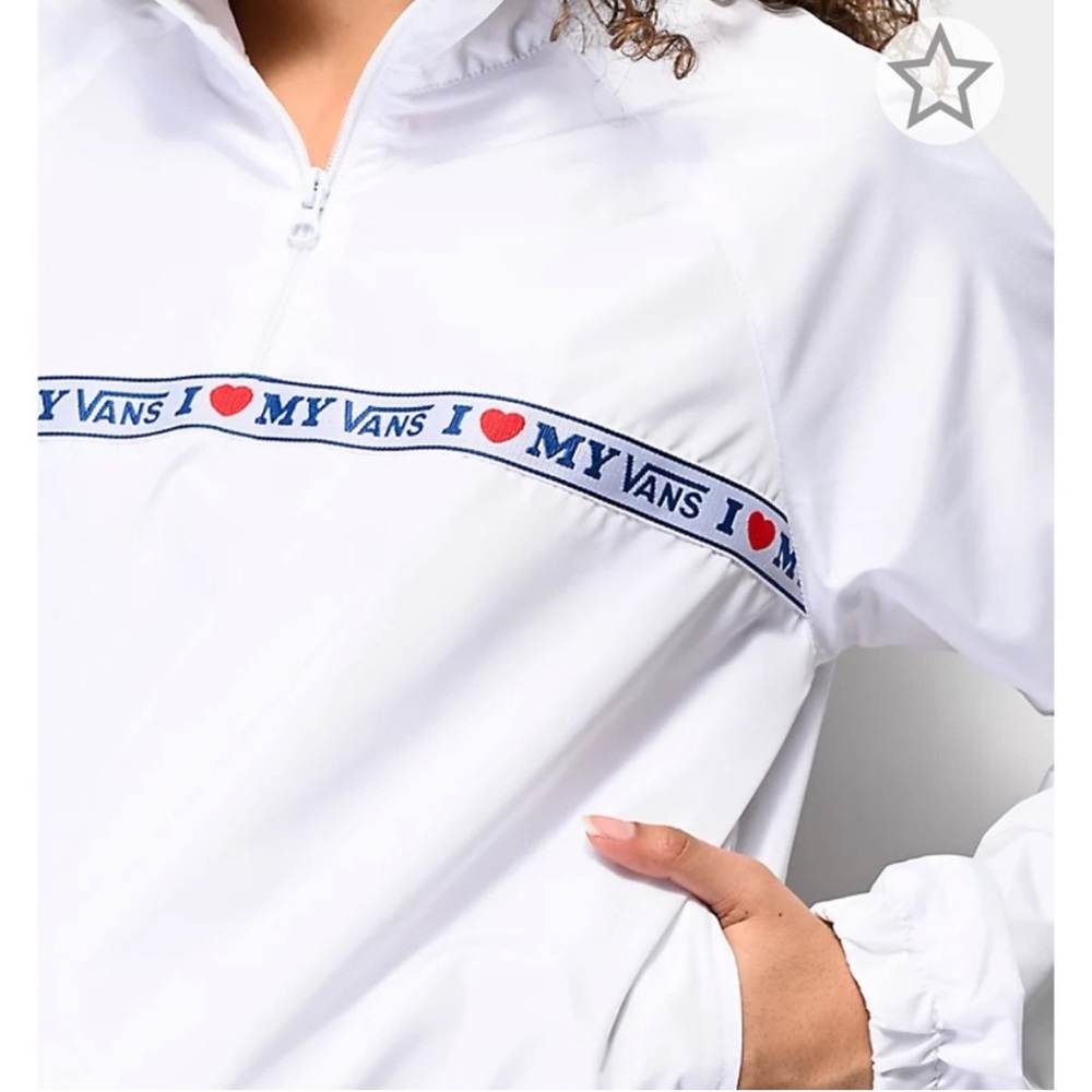Vans Women’s  I Love My Vans Windbreaker Jacket M - Picture 5 of 13